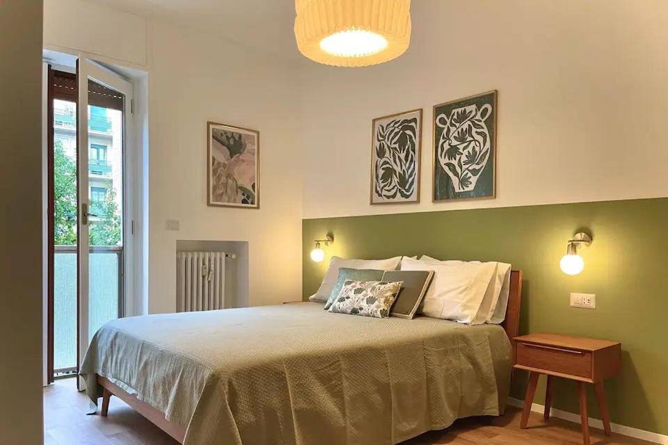 Luxury 2 Bedroom Apartament, Close To San Siro, Fiera And 10 Min Metro To Duomo Milánó Kültér fotó